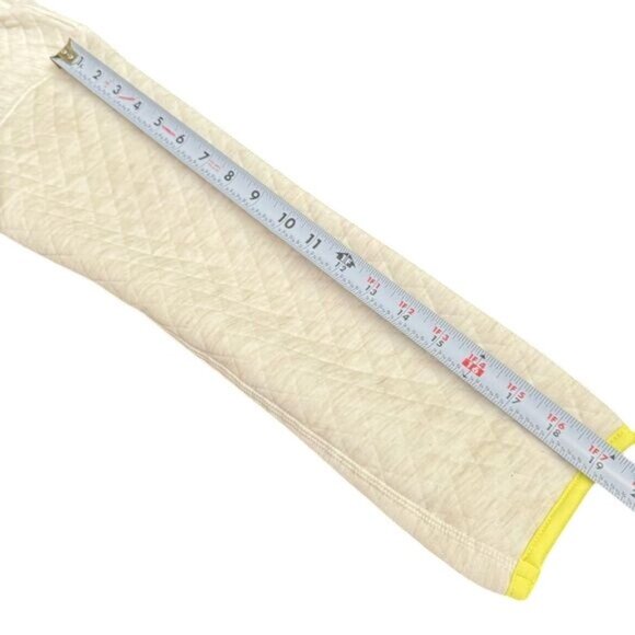 Marine Layer corbet snap hoodie oatmeal quilted sz small womens soft sweatshirt - Picture 6 of 12